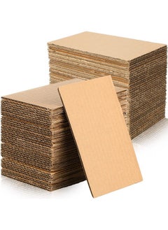 100 Pcs Corrugated Cardboard Sheets Set Corrugated Packaging Pads Paper Flat Cardboard Filler Inserts Sheet Pads Rectangle For Delivering Packing Separators Art Crafts Supplies (Brown 4 X 6 Inch) - pzsku/Z51DF89F57DEF43D8023FZ/45/_/1721911768/c9e833f6-3168-4dd4-92cf-a3d0e4583234