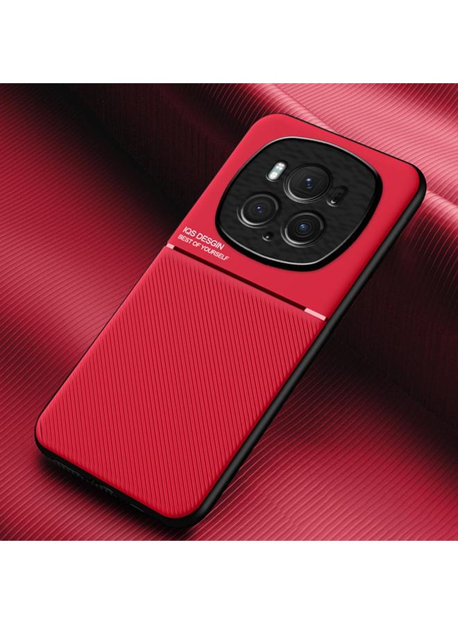 S-TOP Case For Honor Magic6 Pro Classic Tilt Strip Grain Magnetic PC Hybrid TPU Phone Case - Image 1