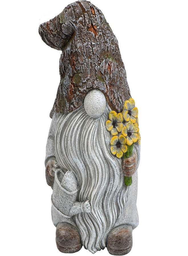 Mood Lab Garden Gnome - Key Hider Gnome Figurine - 9.25 Inch Lawn Statue - for Outdoor or House Decor - Image 1