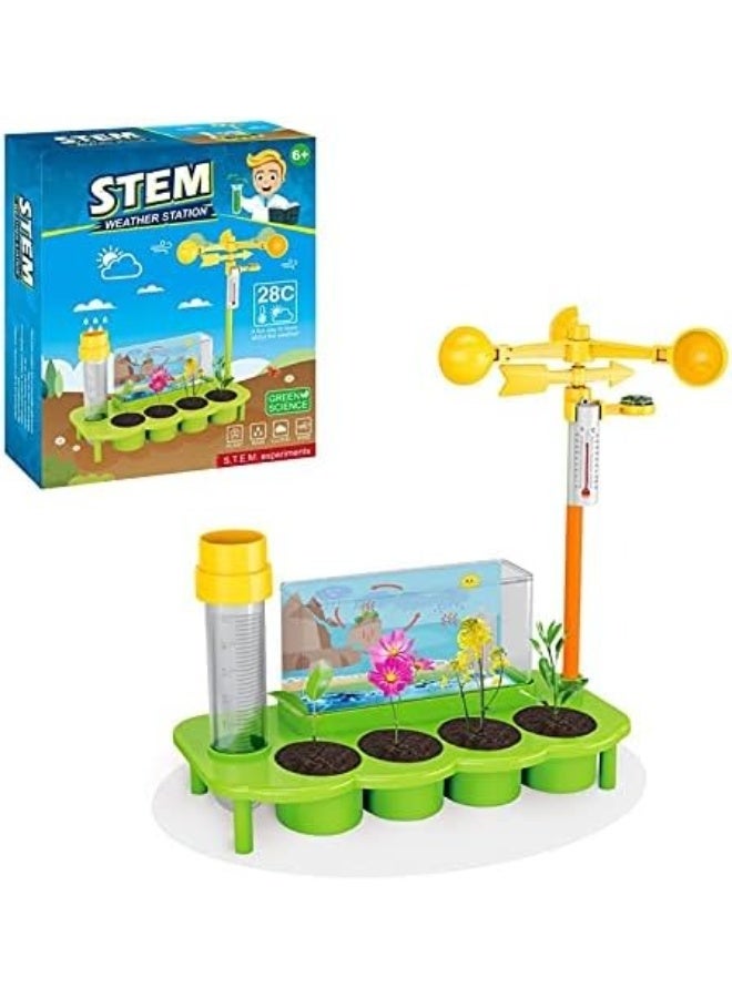 Trenzo STEM Weather Station & Greenhouse Science Kit – Powered Learning Set - Image 2
