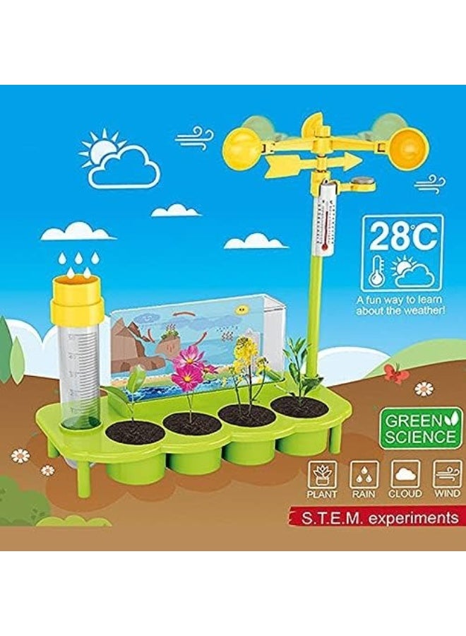 Trenzo STEM Weather Station & Greenhouse Science Kit – Powered Learning Set - Image 4
