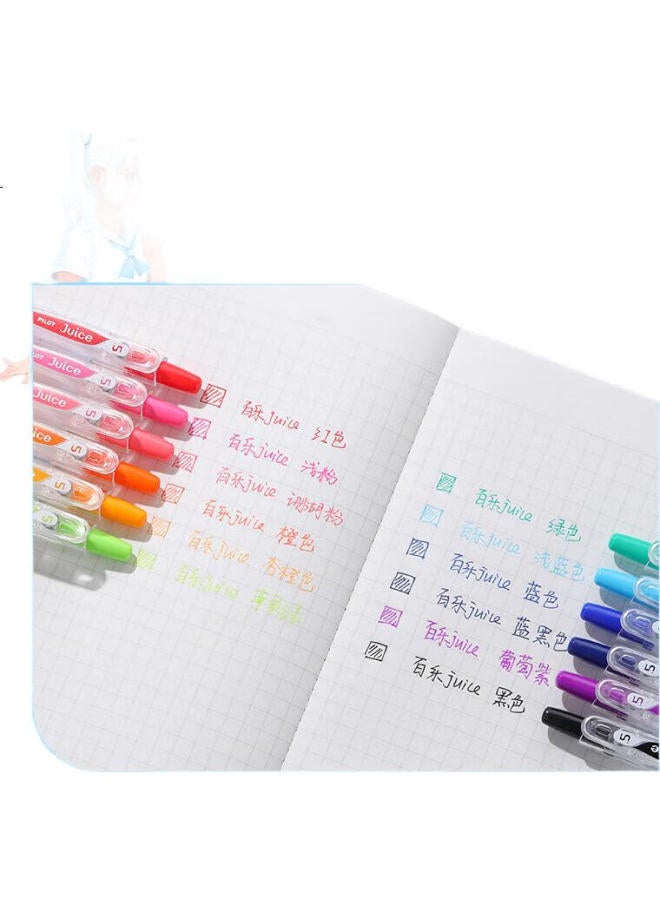 Pilot Juice Gel Pen, Colorful Neutral Pen, 0.38Mm, Retractable, Stationery, Student Planner Pen, High Aesthetic Value, Apricot Orange, Lju-10Uf - Image 3