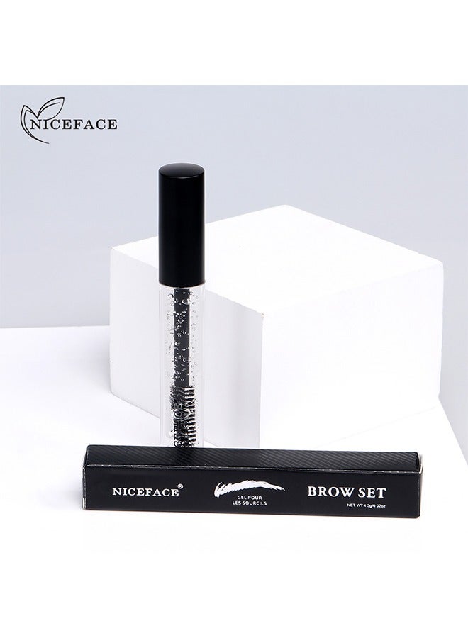NICEFACE Transparent Eyebrow Styling Liquid,Three-Dimensional Eyebrow Shape Modification,Waterproof And Sweat Resistant,Lasting No Smudging Makeup - Image 2