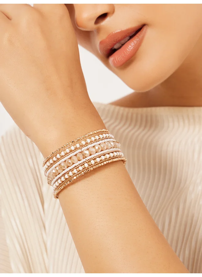 Styli Styli Embellished Beaded Bracelet