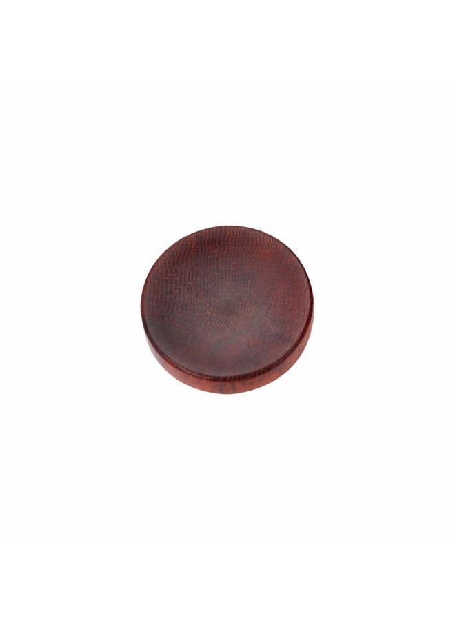 VKO Wood Soft Shutter Release Button Sticker Compatible with A7RIII A7II A7III A7RII RX100 V IV III II A6000 A6300 A6400 X-T100 X-T1 10.5mm Concave Surface Red(Wood Grain Random) - Image 1