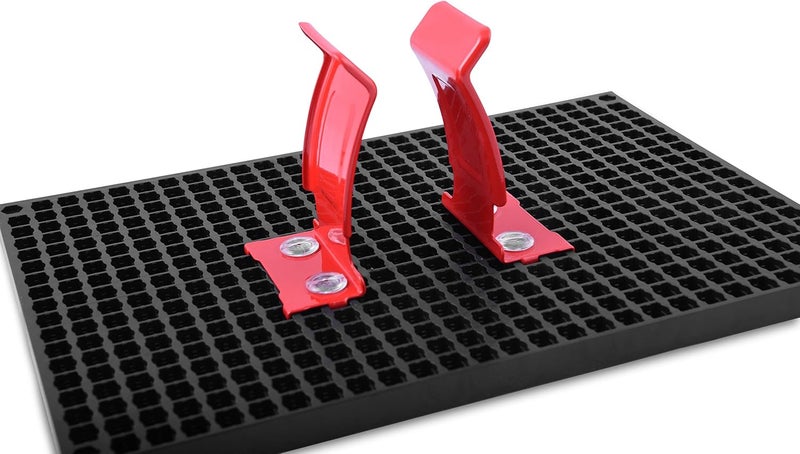 Ascend Tools Jumbo Universal Clips 2 Pcs - Accessory for Organizer Genie Pegboards to Securely Organize Larger Size and Power Tools - Image 4