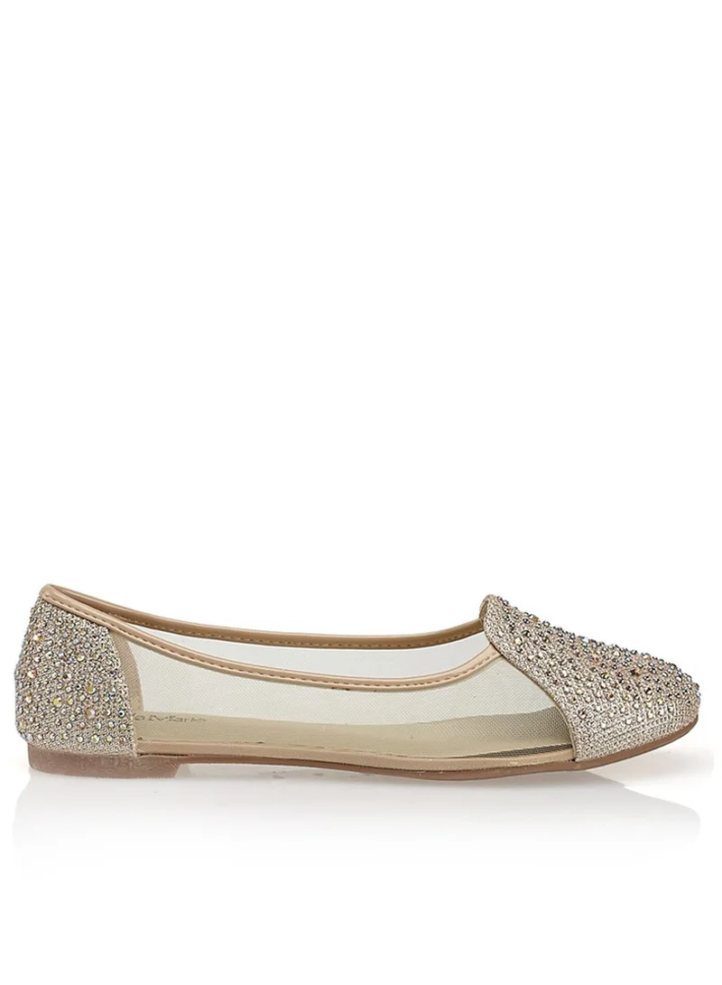 Bella Marie Triss Embellish Ballerinas