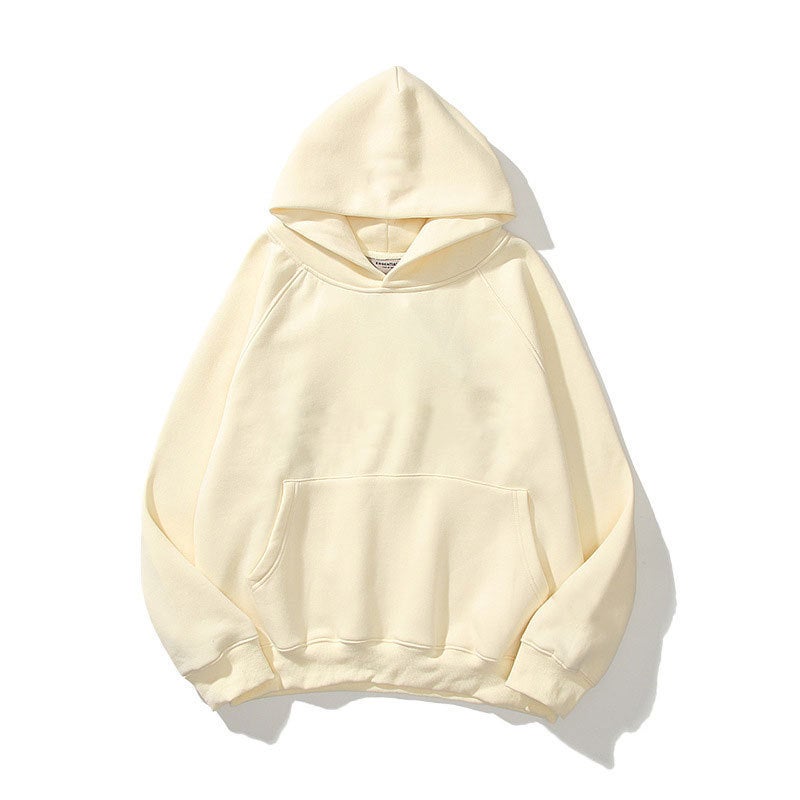 2024 Autumn Winter Unisex Hoodie Casual Loose Fit Sweatshirt Black Light Edition  - Image 3