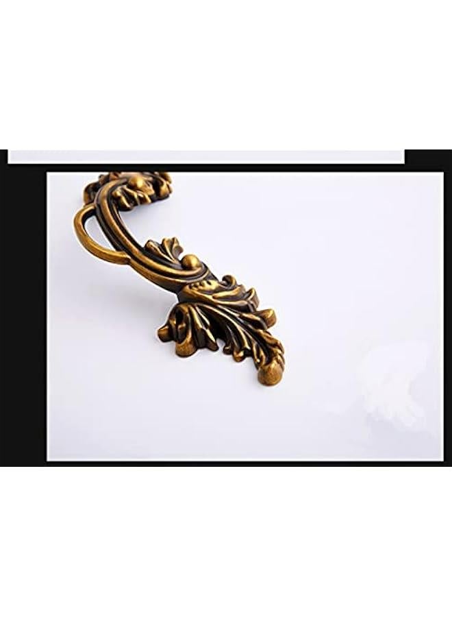 Shabby Chic Drawer Knob White Antique Silver Bronze Rustic Cabinet Handle Furniture Hardware (64mm) - Image 2