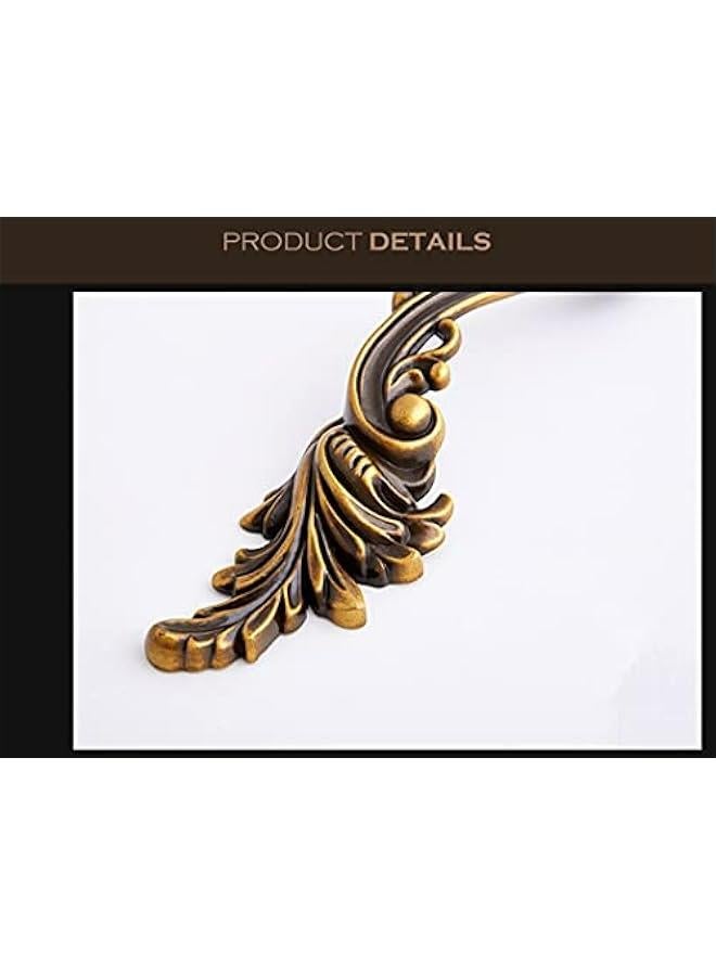 Shabby Chic Drawer Knob White Antique Silver Bronze Rustic Cabinet Handle Furniture Hardware (64mm) - Image 3