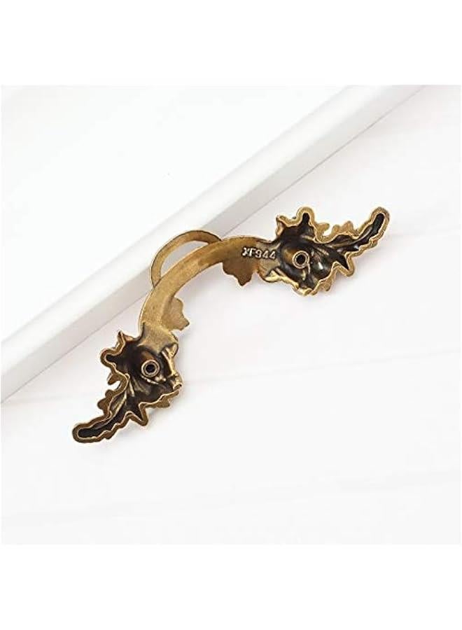 Shabby Chic Drawer Knob White Antique Silver Bronze Rustic Cabinet Handle Furniture Hardware (64mm) - Image 4