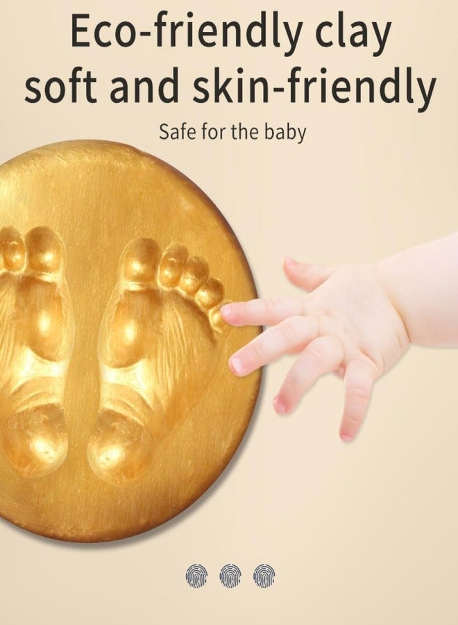 Bawy Baby Clay Hand Print and Footprint kit.Baby Impression kit with Frame 2 Hand and 2 feet,Baby Foot Print kit, Baby Record, Gift for Pregnant Woman, Baby Shower Gifts for mom to be (Rabbit Blue) - Image 5