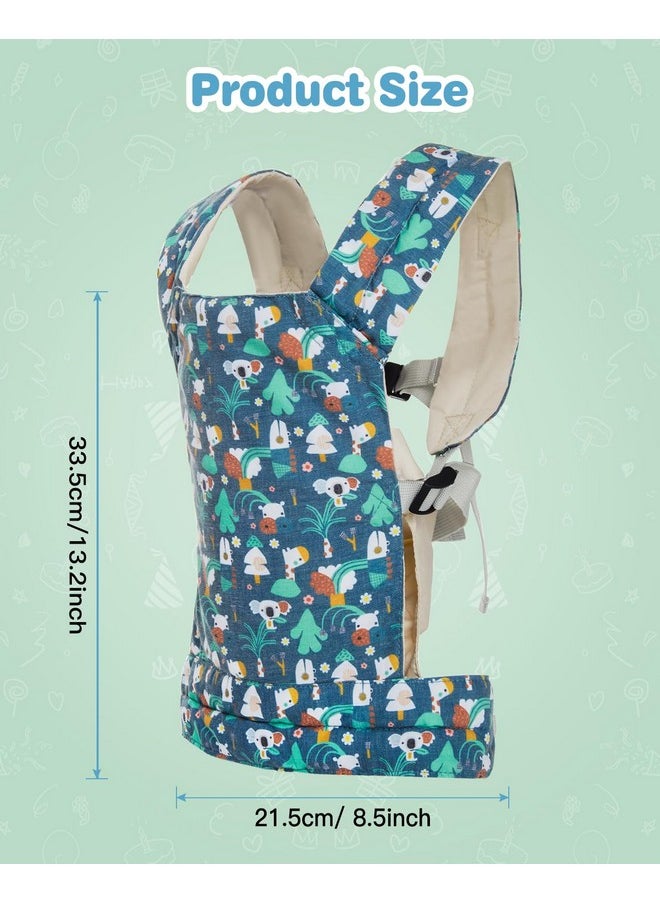 Lictin Baby Doll Carrier, Front And Back Doll Accessories Carrier For Little Girls, With Adjustable Straps For Stuffed Animal Reborn Baby Doll  - Image 4