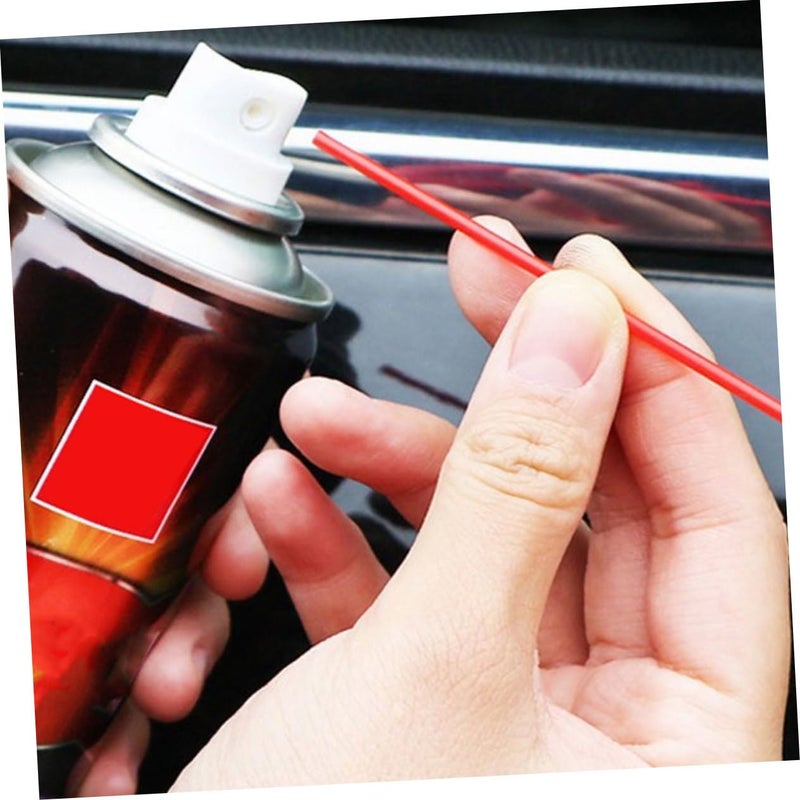 Veemoon Sprayer Extension Tube 100pcs Plastic Replacement Tubes Versatile Use - Image 4
