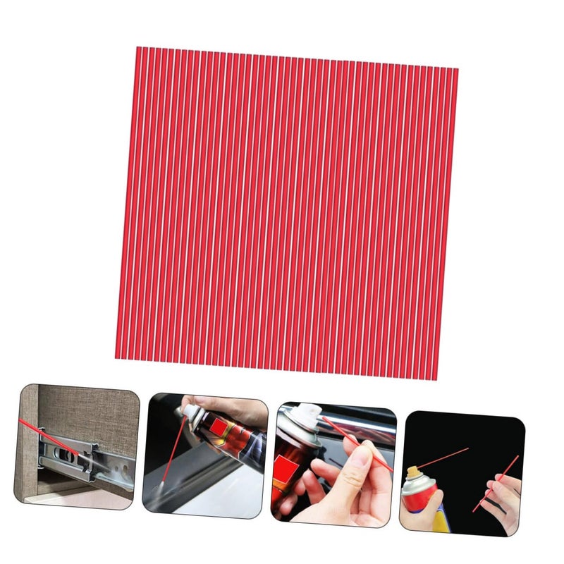 Veemoon Sprayer Extension Tube 100pcs Plastic Replacement Tubes Versatile Use - Image 3