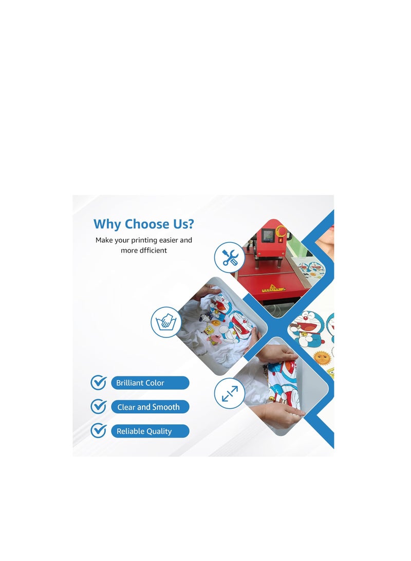 Terabyte حبر ت49ن بديل لحبر ت49ن1 ت49ن2 ت49ن3 ت49ن4 مجموعة زجاجات الحبر لطابعة SC-F100 و SC-F500 و SC-F501 (5 عبوات) - Image 2