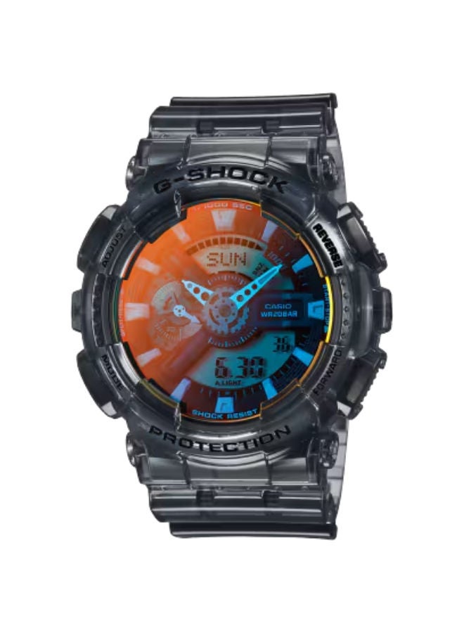 CASIO G_Shock Resin Analog+Digital Wrist Watch GA-110TLS-8ADR - Image 1