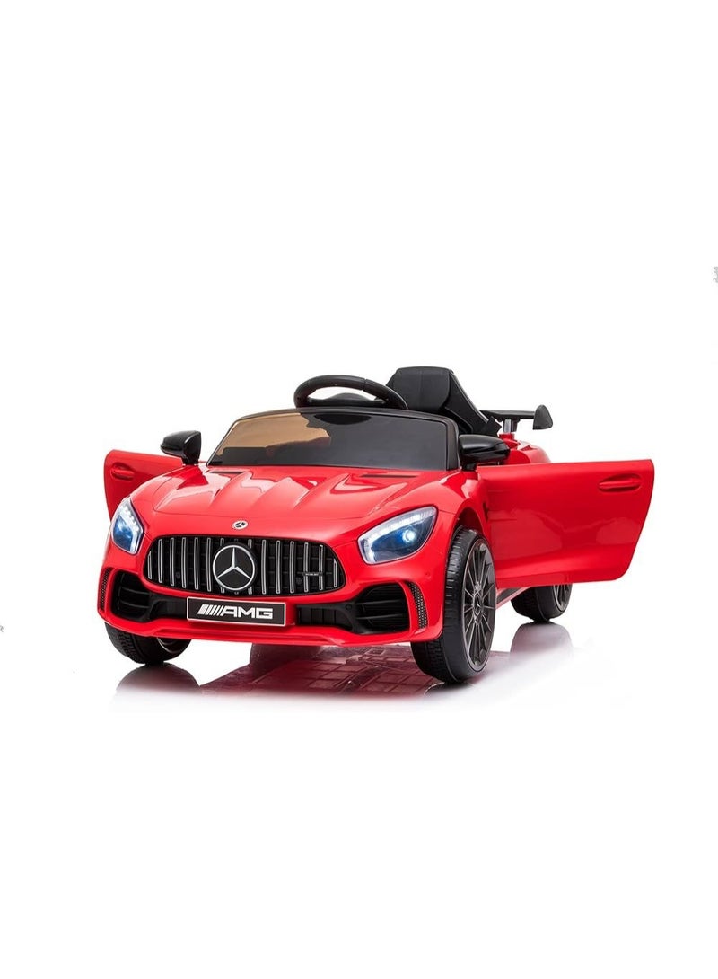 StarKids 12V Dual Motor Kids Ride-On Electric Sports Car - Premium supercar-inspired design with realistic interior and exterior details, full parental remote control, long-lasting rechargeable battery, front and rear LED lights - Image 2