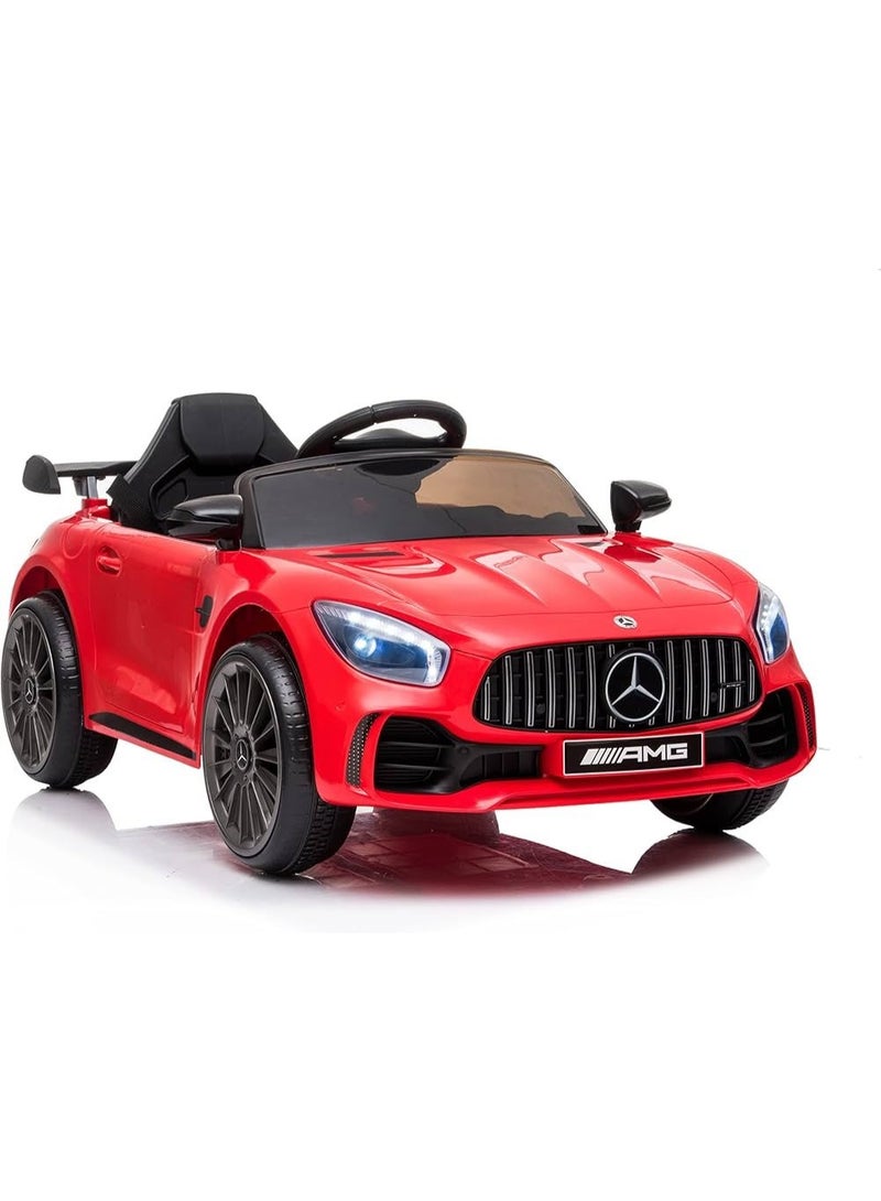 StarKids 12V Dual Motor Kids Ride-On Electric Sports Car - Premium supercar-inspired design with realistic interior and exterior details, full parental remote control, long-lasting rechargeable battery, front and rear LED lights - Image 1
