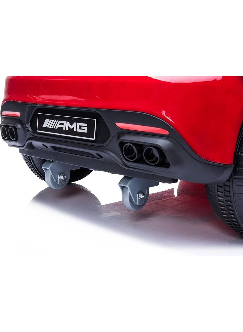 StarKids 12V Dual Motor Kids Ride-On Electric Sports Car - Premium supercar-inspired design with realistic interior and exterior details, full parental remote control, long-lasting rechargeable battery, front and rear LED lights - Image 4