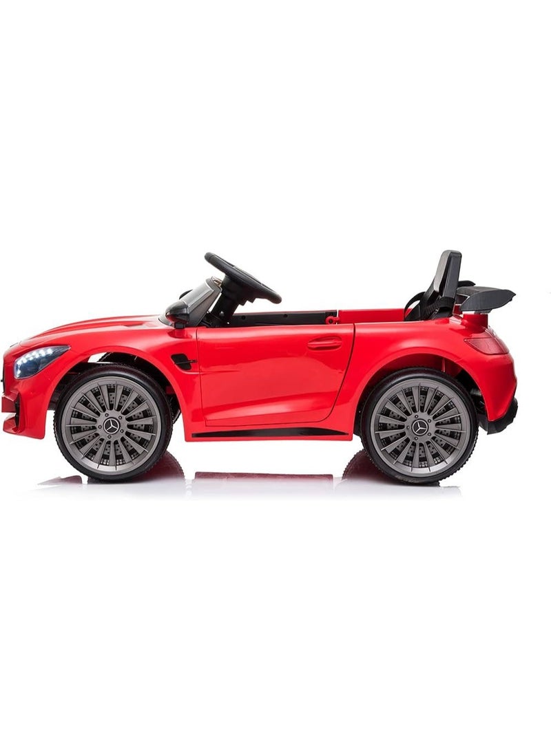 StarKids 12V Dual Motor Kids Ride-On Electric Sports Car - Premium supercar-inspired design with realistic interior and exterior details, full parental remote control, long-lasting rechargeable battery, front and rear LED lights - Image 3