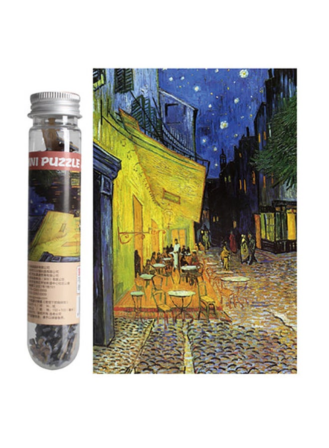 150-piece/234-piece Mini Tube Puzzles Starry Sky Design Youth Creative Intellectual Stress Relief Toys-Color:63594-1 Smoked Clothes Flower Field 150 Test Tube Puzzle  - Image 5
