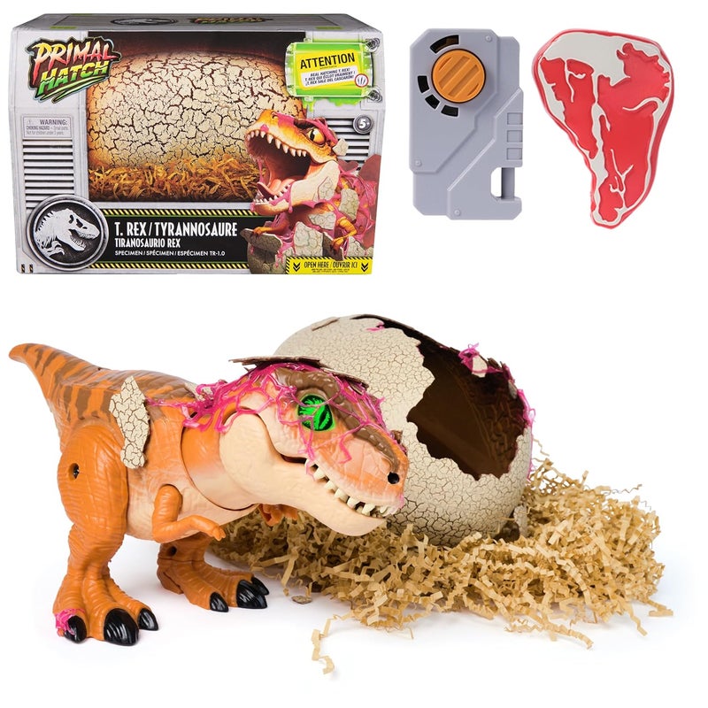 Jurassic World Primal Hatch T. Rex Specimen Toy - Image 2