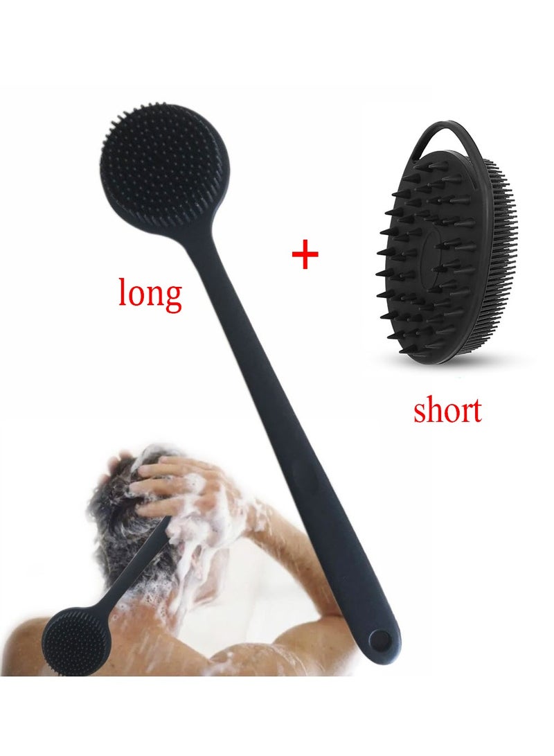 2 قطعة فرشاة الدش فرك الظهر - Image 1