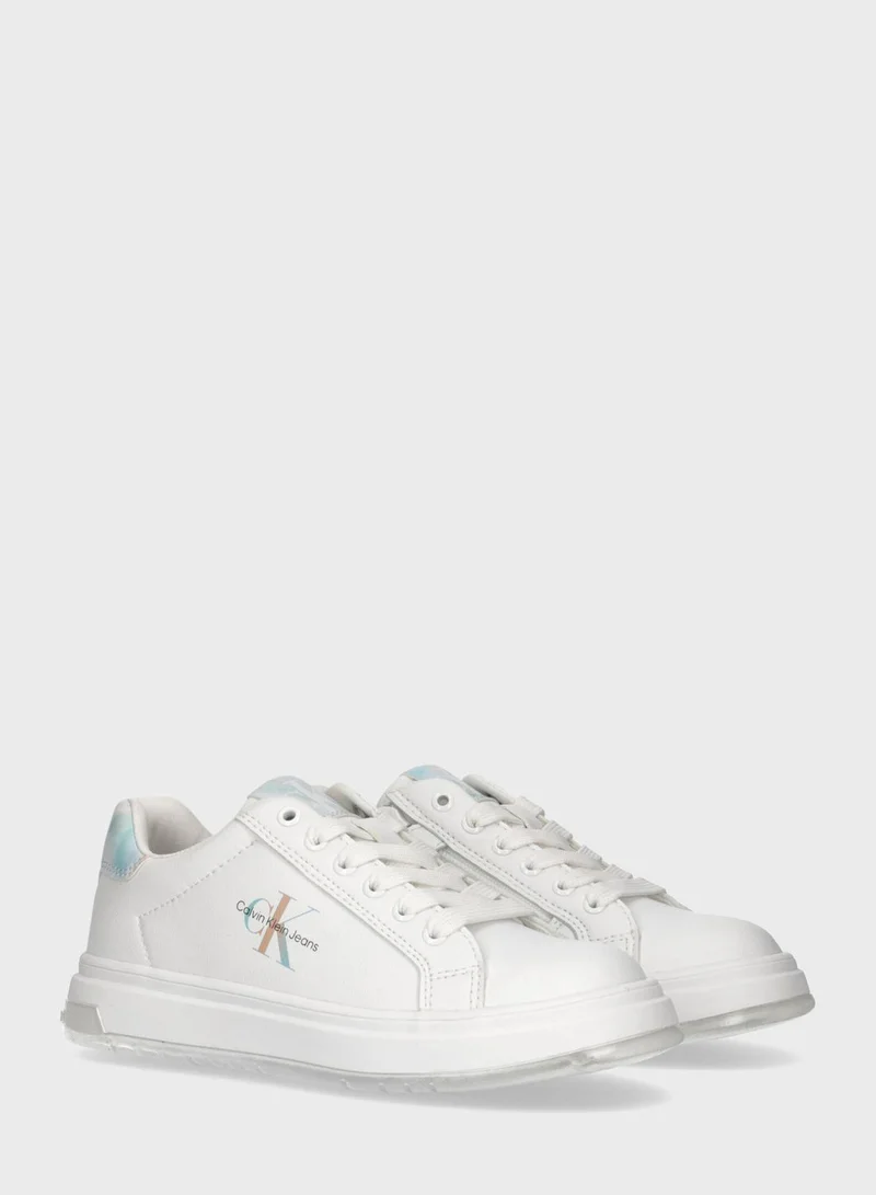 Calvin Klein Jeans Kids Lace Up Sneakers