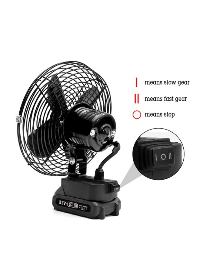 BEYTOR Portable 6-Inch High Power Desk Fan – Quiet USB Desktop Fan for Home, Office, Travel & Outdoor Use - Image 5