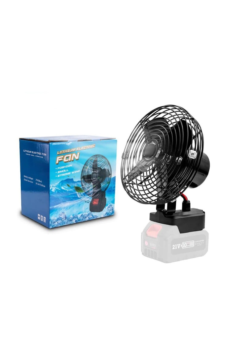 BEYTOR Portable 6-Inch High Power Desk Fan – Quiet USB Desktop Fan for Home, Office, Travel & Outdoor Use - Image 4