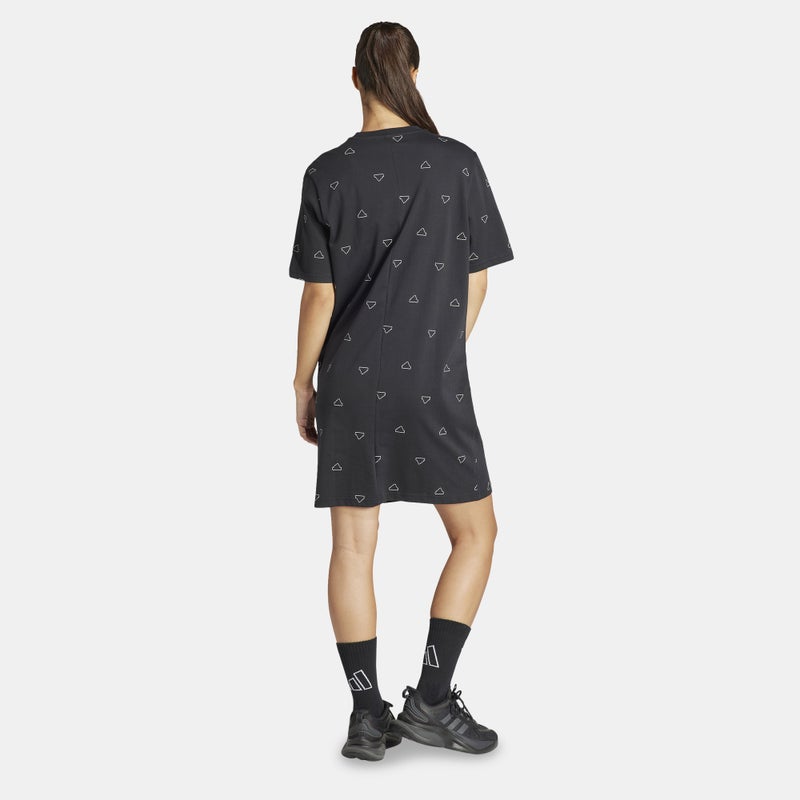 Adidas Women's Essentials Graphic T-Shirt Dress - Image 2