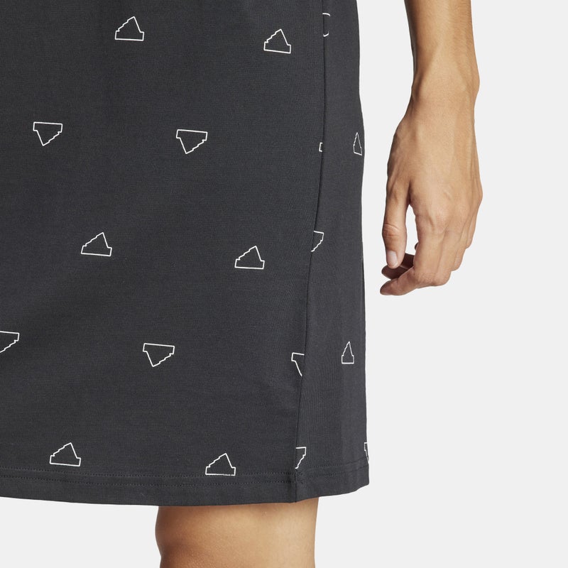 Adidas Women's Essentials Graphic T-Shirt Dress - Image 5
