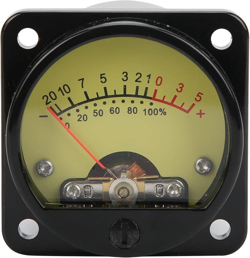 TS 45 Y DC500UA 45mm VU Meter With Bright Backlight For 5W 60W Amplifiers Home Studio Audio Level Indicator - Image 1