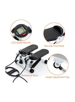 Generic Hrelec Mini Stepper for Exercise, Stair Steppers for Exercise at Home, Step Fitness Machine with Resistance Band and Calories Count, Black  - Image 5