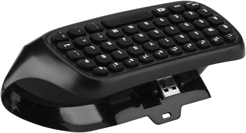Keenso Mini Wireless Chat Keyboard Controller for One, Convenient 2.4G Wireless Controller Keyboard for Easy Email and Messages, Suitable for Gamers and Players - Image 1