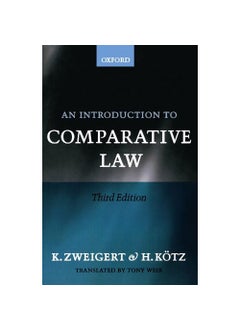 Oxford University Press An Introduction to Comparative Law 