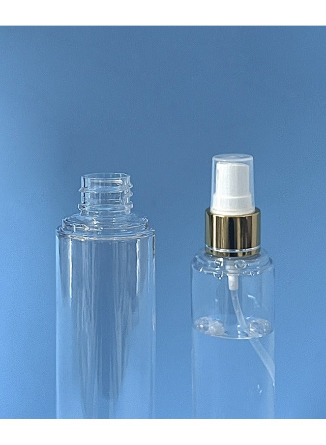 علبة بلاستيك فارغة قابل للتعبئة للسوائل او العطور 100 مل - Image 4