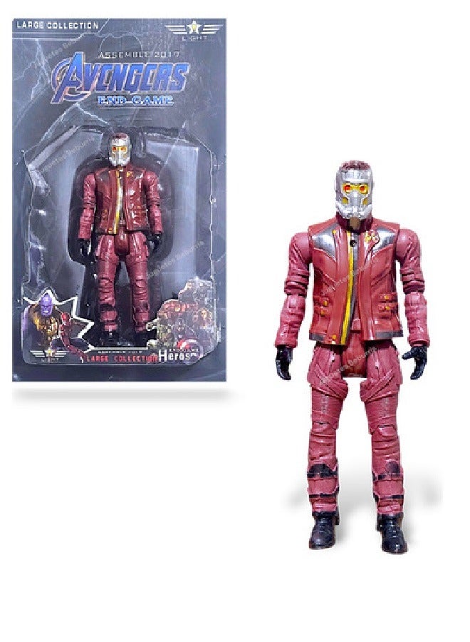 AVENGERS Fx Star-Lord Action Figure Hero Toy Set - Superhero Action Figure with Lights - Best Gift for Boys - Image 3