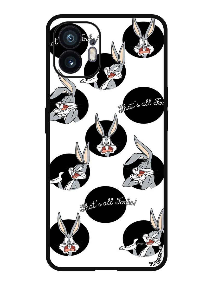 Theodor Protective Case Anti Scratch Shock Proof Bumper Cover For Nothing Phone (2) Bugs Bunny (3) - Image 1