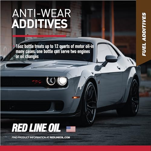 Red Line إضافة زيت المحرك Red Line 81403 - 16 أونصة - Image 5