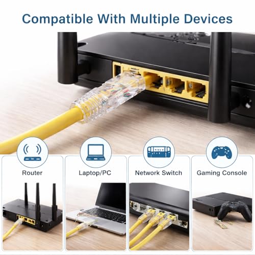 Seth Enterprises RJ45 CAT5 Pass Through Connectors Without Rj45 Caps (Cat5 25pcs pack) - Image 3