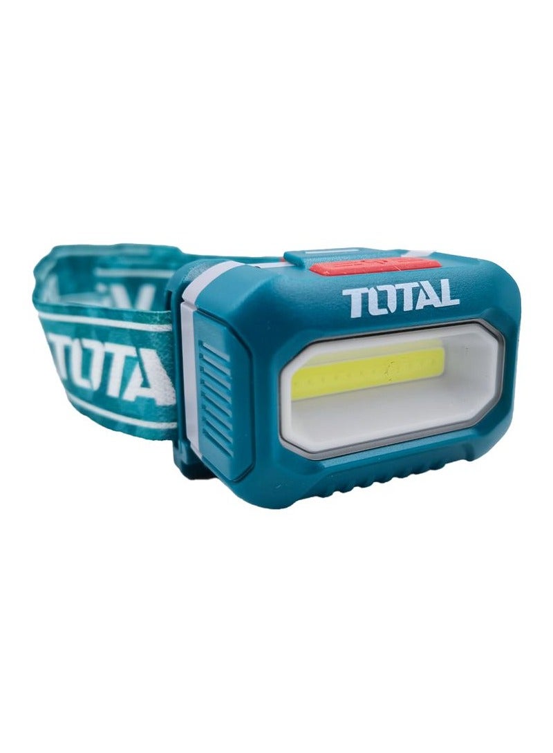 TOTAL T0TAL THL013AAA5 Headlamp For Cycling 100 Lumens Trekking Camping Headlamp Repair Works Headlamp - Image 3