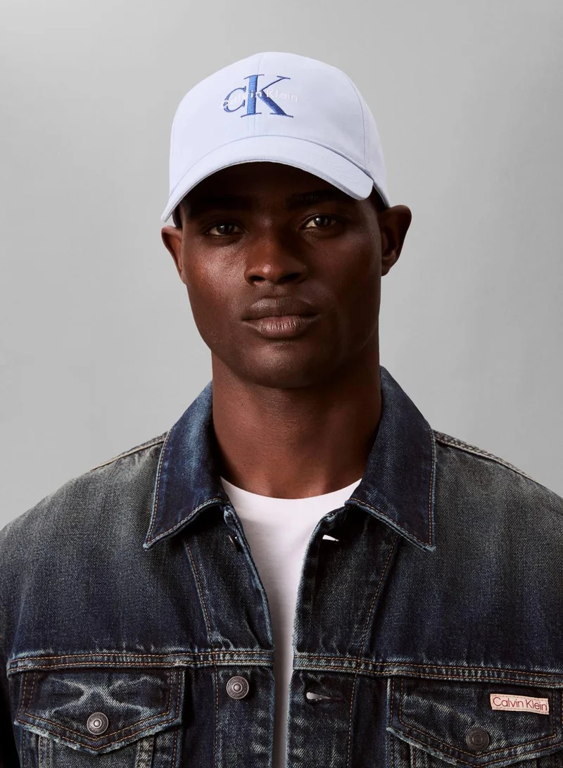 Calvin Klein Embroidered Monogram Logo Baseball Cap