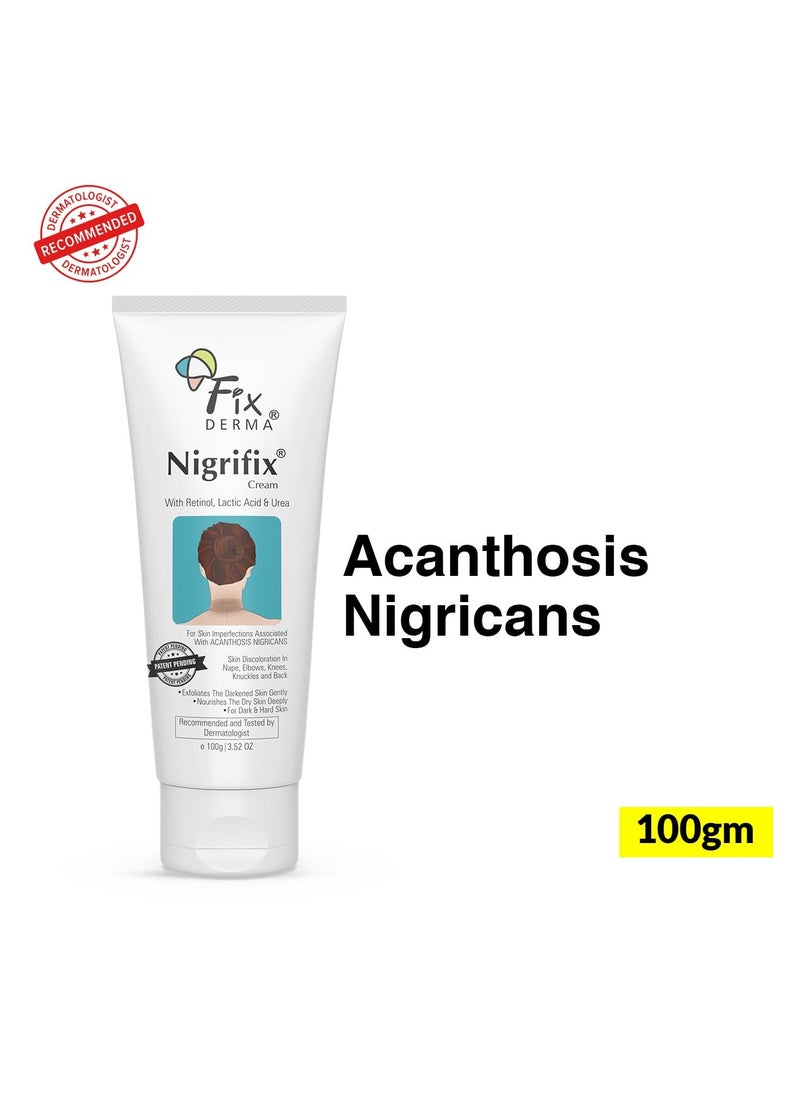 Nigrifix cream for Acanthosis Nigricans | Whitening Cream Lightening Cream Underarm Whitening Cream Effective for Armpit Knees Elbows & Knuckles | Dermatologist Tested - 3.52OZ