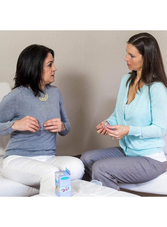 واقيات حلمات لاصقة، قطعتان | فائقة النعومة، رقيقة جدًا ومرنة | تساعد في التغلب على صعوبات الرضاعة الطبيعية - Image 5