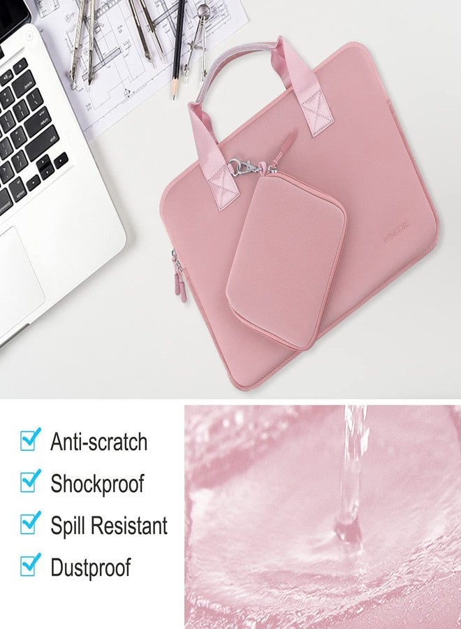 HSEOK Elastic Laptop Case 13 inch Briefcase with Small Accessory Case for 13" MacBook Pro 2016-2021 M1/A2338 A2251 A2289 A2159, MacBook Air 2018-2021 M1/A2337 A2179 A1932, XPS 13,P02K01 - Image 4
