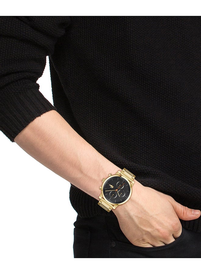 LACOSTE ROUND ANALOG MEN'S BLACK CASE WATCH - 2011407 - Image 5