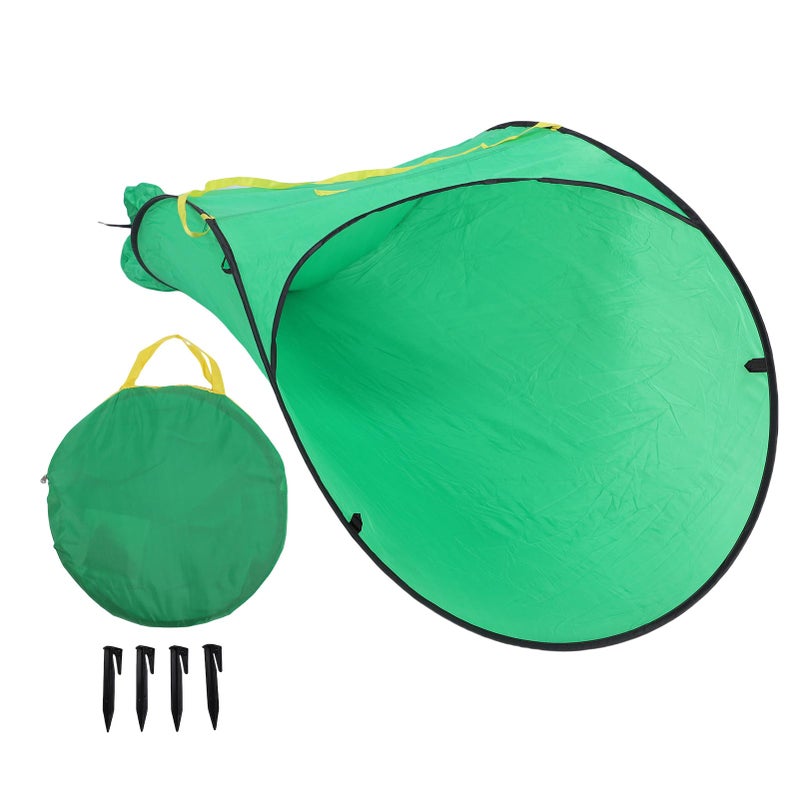 Pop Up Leaf Collector 230D Polyester Portable Foldable Leaf Bag Dust Pan Leaves Pick Up Tool for Yard Garden Lawn Trash - Image 1