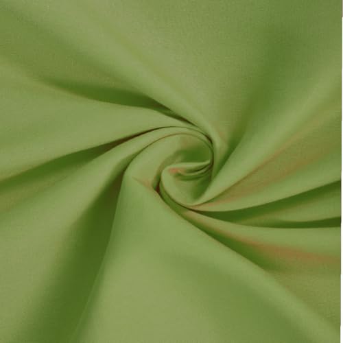ROMEE Elegant Solid Cotton Double Bedsheet, 150 TC Soft Feel, Queen Size (90 x 100 Inches), with 2 Pillow Covers, Olive Green - Image 4